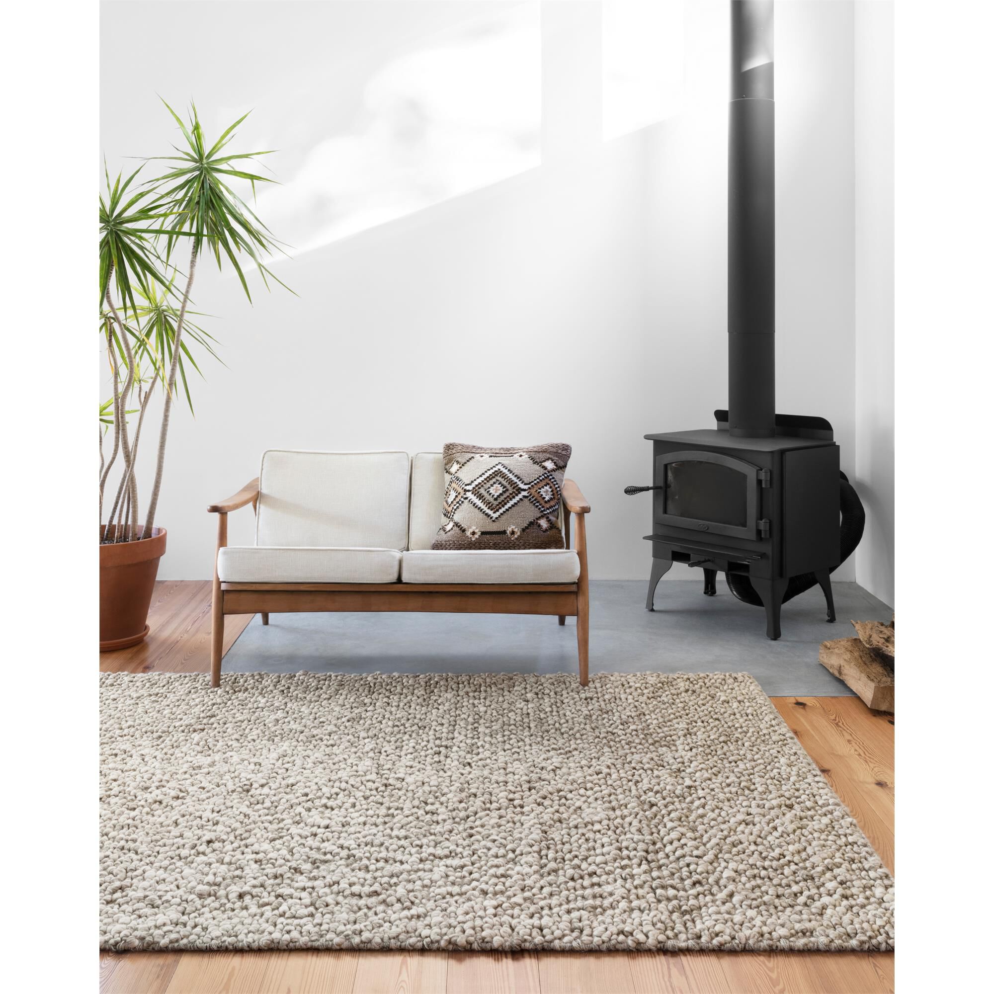 Quarry Hand Loomed Wool Area Rug