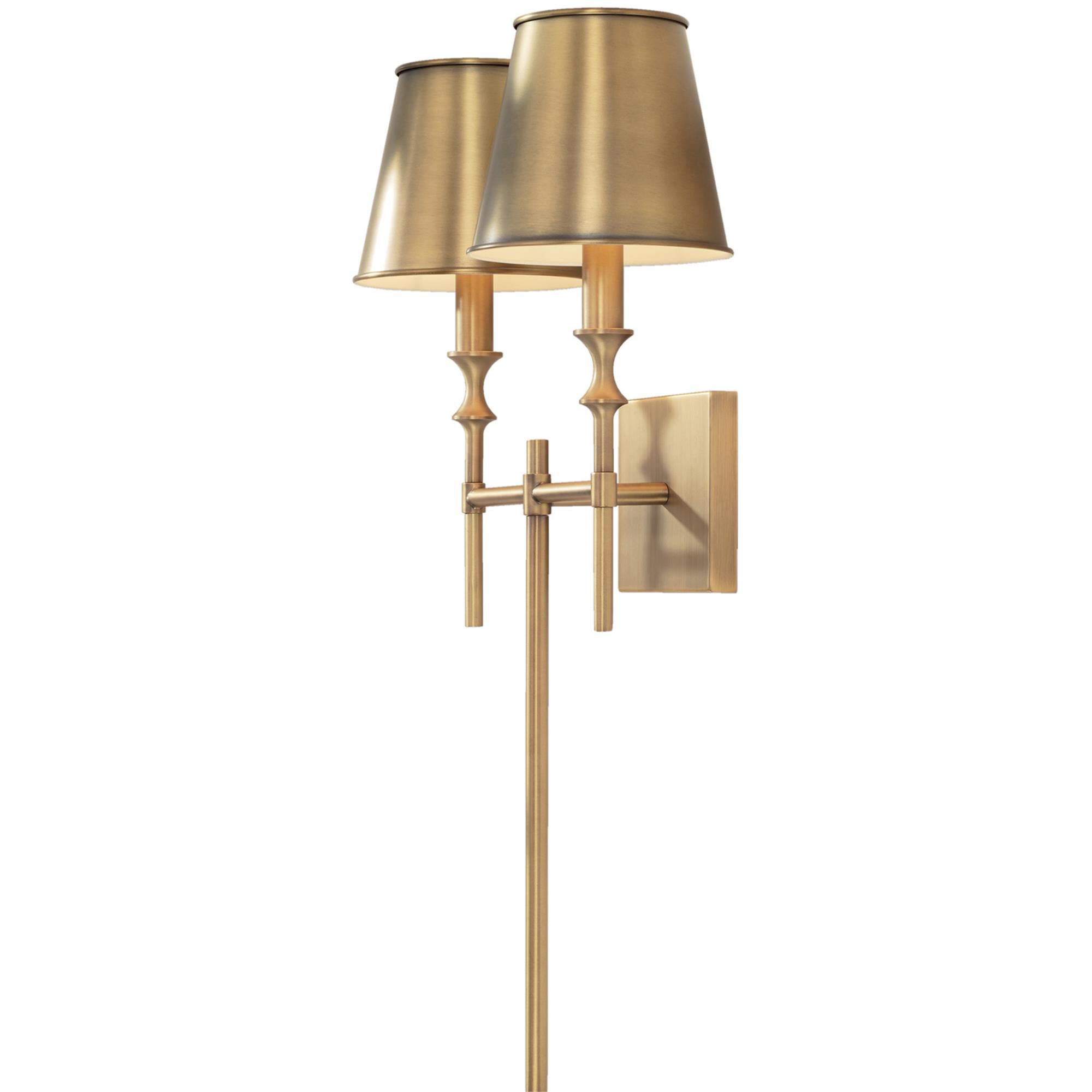 Whitney Large 2 Light Wall Sconce