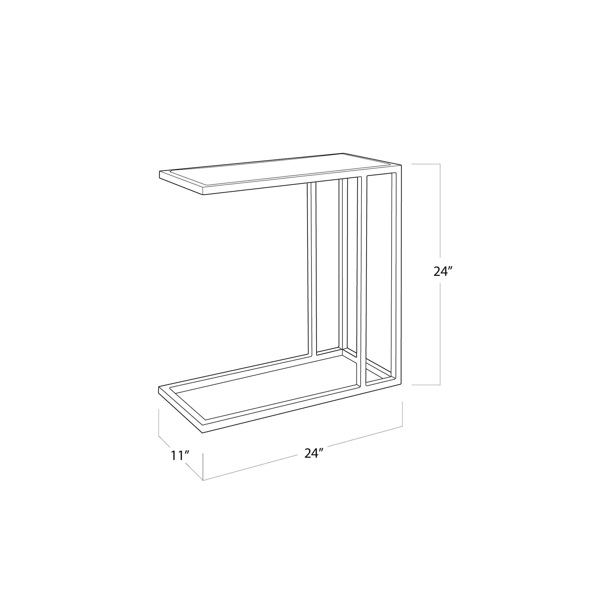 Echelon 24 Inch Accent Table