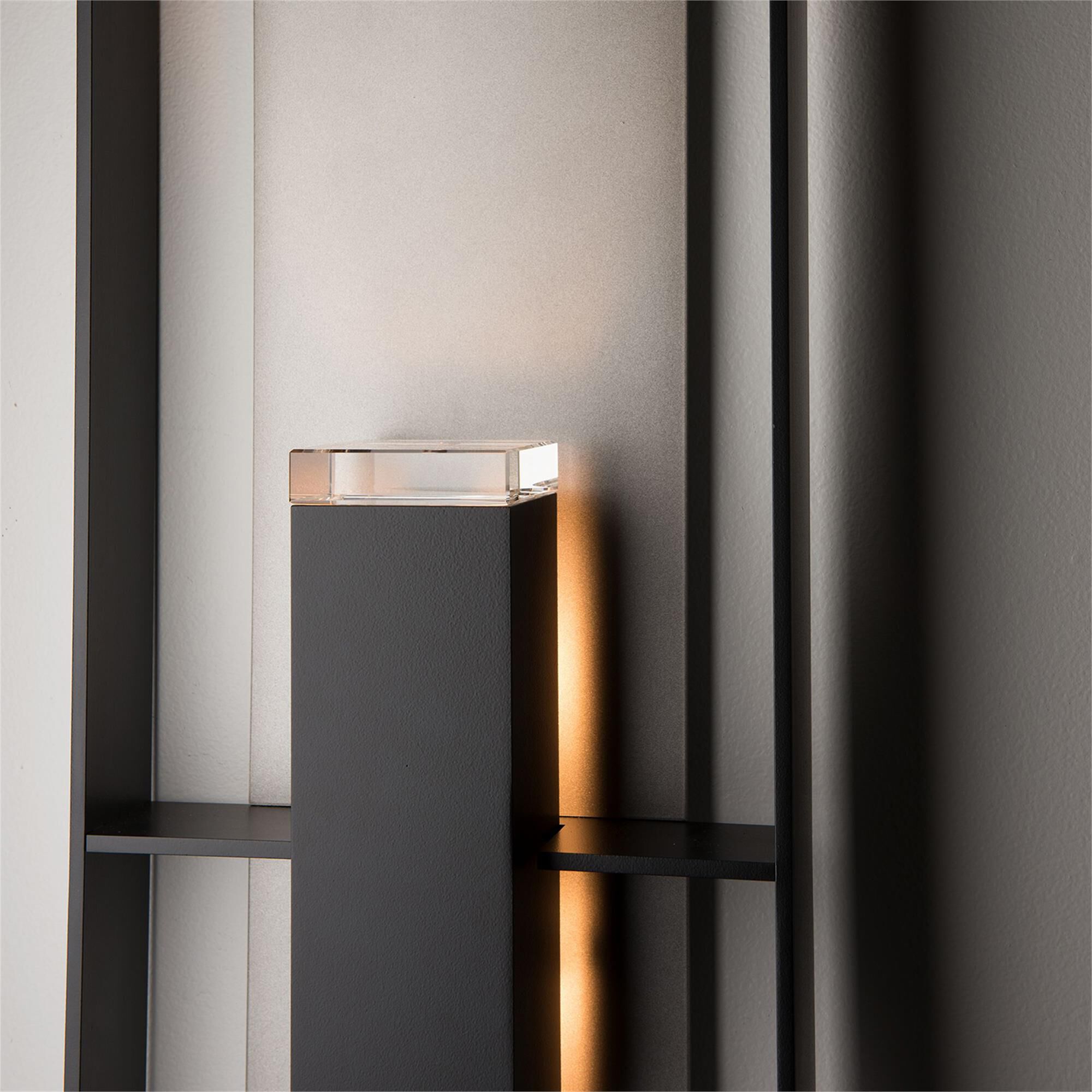 Shadow Box 34 Inch Outdoor Wall Light