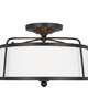 Stonington 14 Inch 2 Light Semi Flush Mount