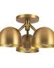Ryan Pauly Fosso 12 Inch 3 Light Semi Flush Mount
