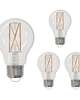 14 Watt LED A19 2700K Filament Clear E26 Fully Compatible Dimming (4 Pack)