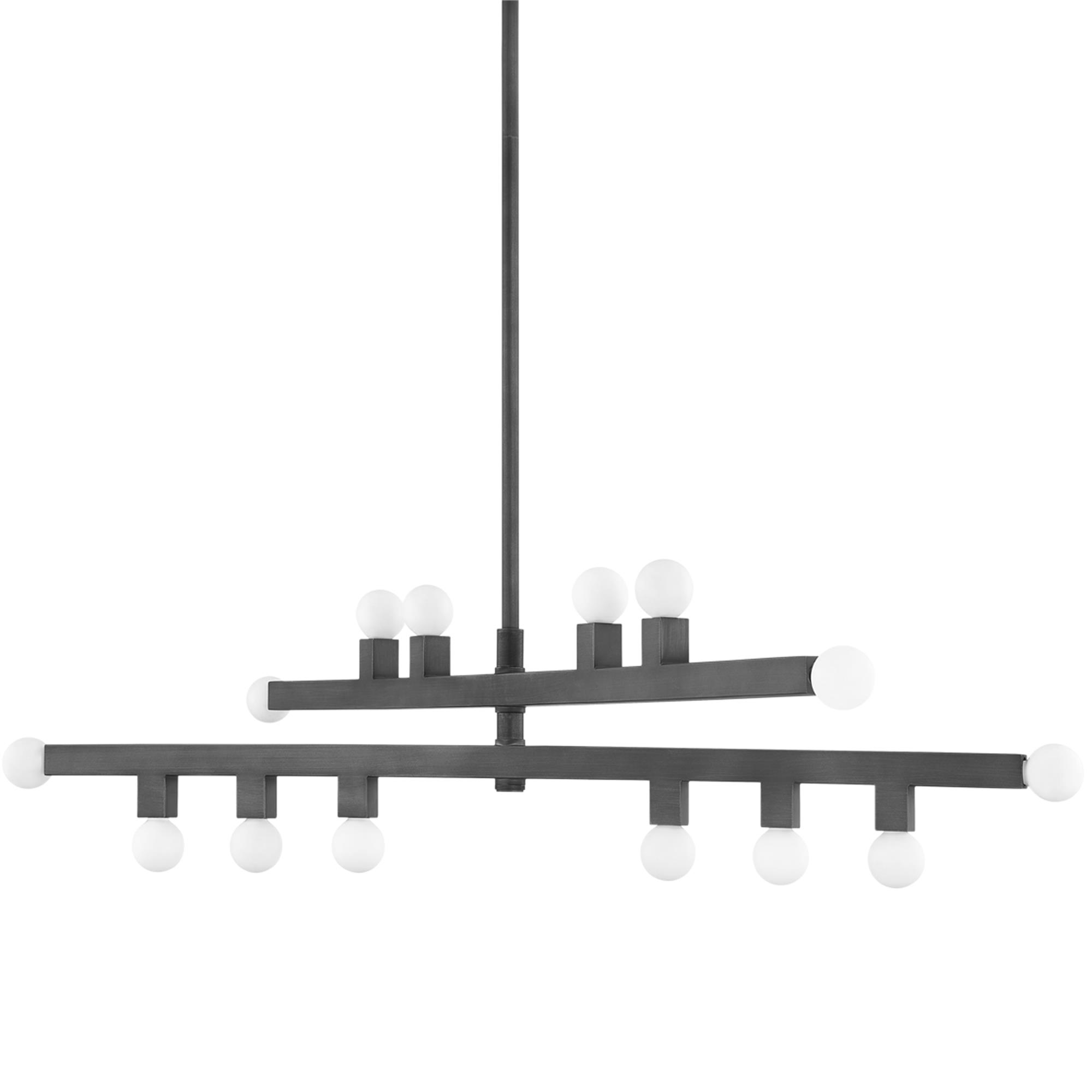 The Lifestyled Co Sutter Large Chandelier