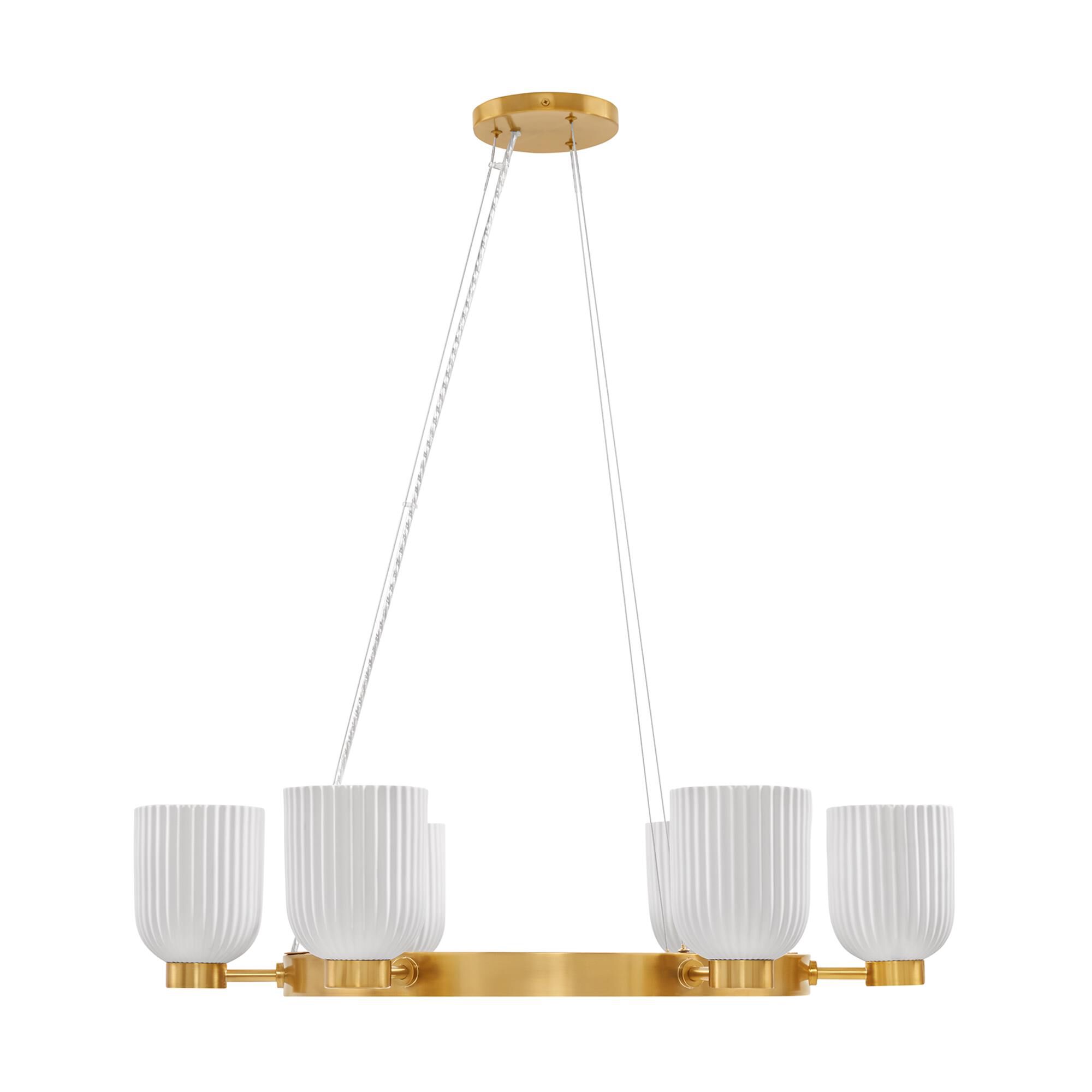 Breegan Jane Isla Blanca Medium Chandelier