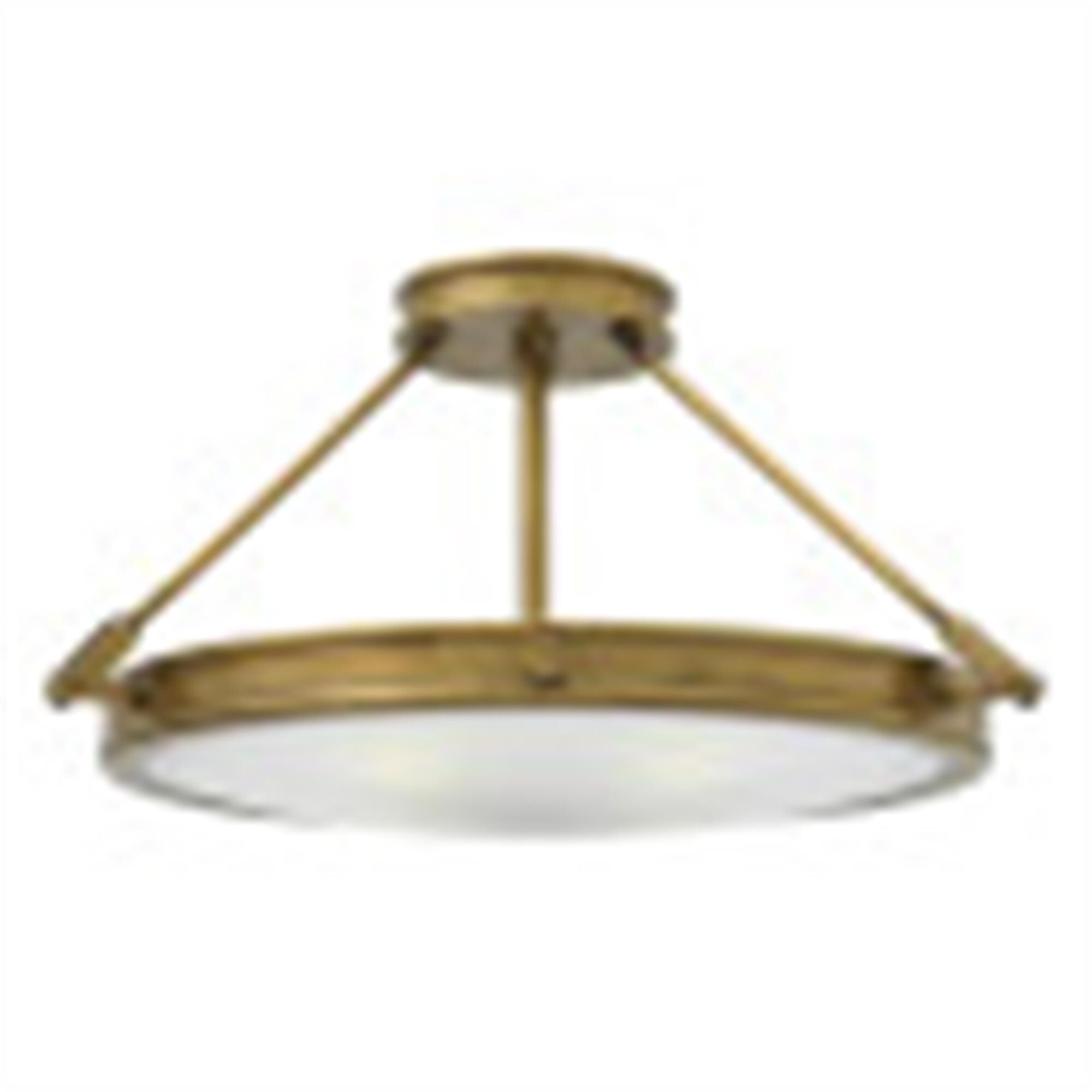 Collier 22 Inch 4 Light Semi Flush Mount