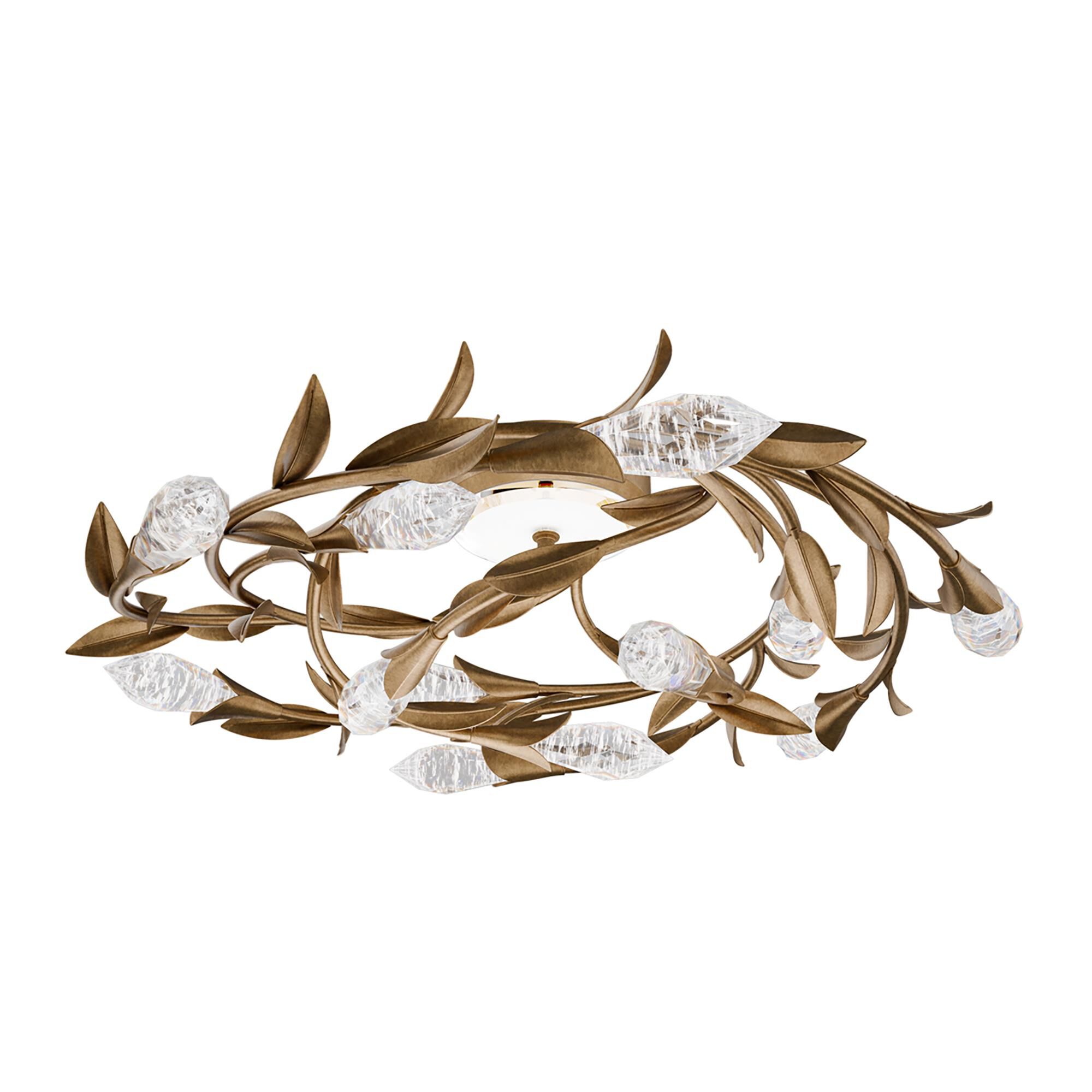 Secret Garden 26 Inch 12 Light Flush Mount
