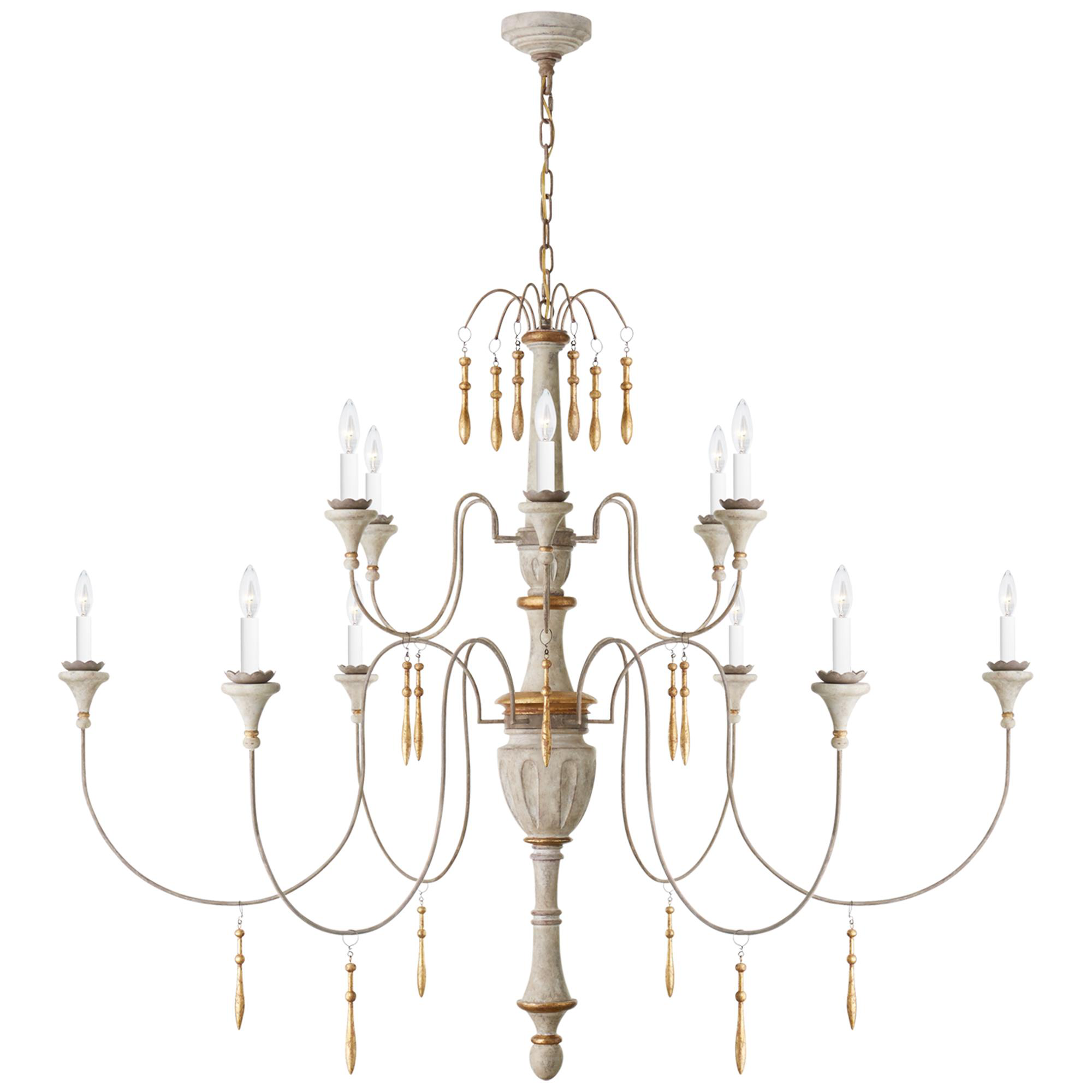 Julie Neill Fortuna Grand Chandelier