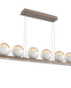 Cabochon Medium Linear Chandelier