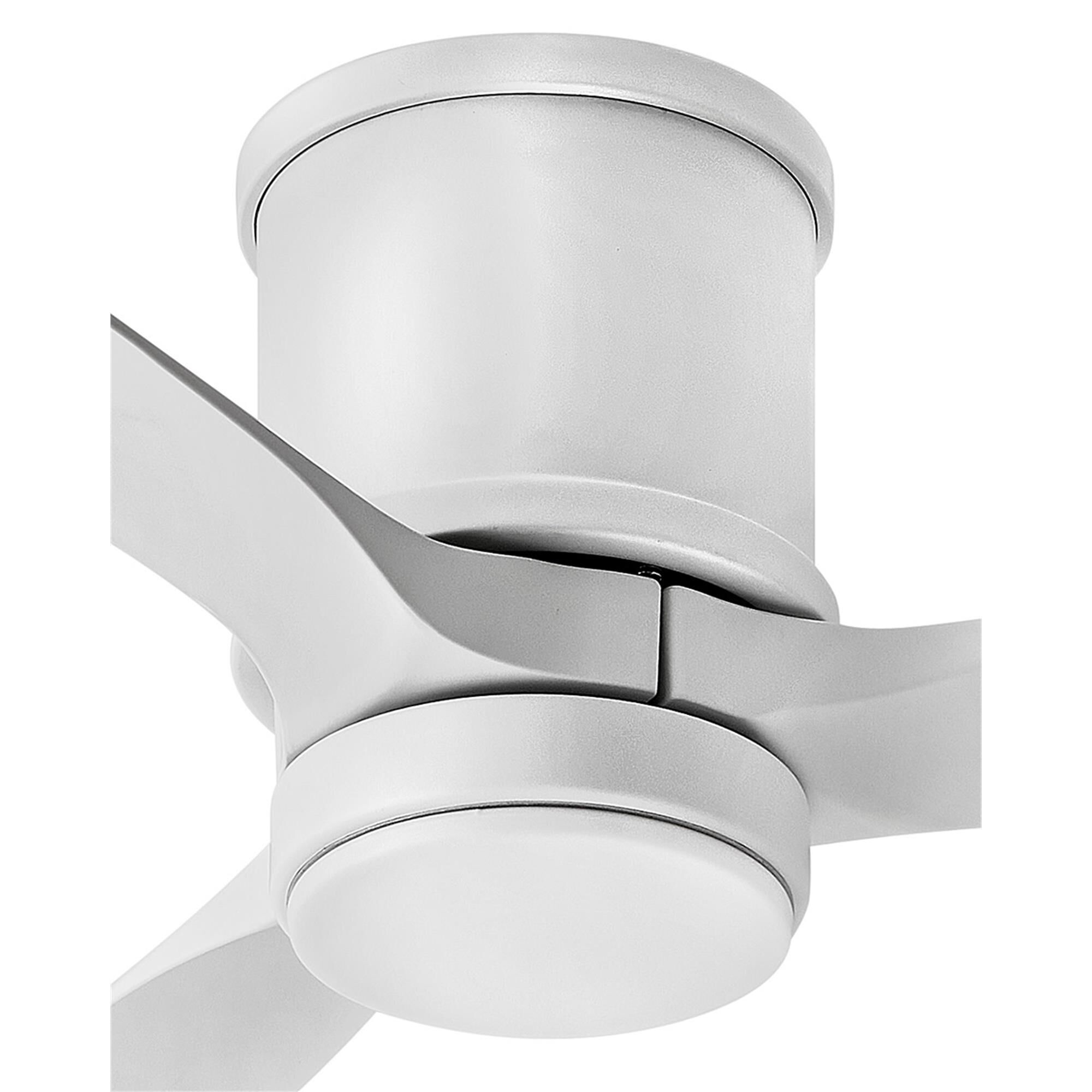 Hover 52 Inch Flush Mount Fan with Light Kit