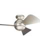 Sola 34 Inch Flush Mount Fan with Light Kit