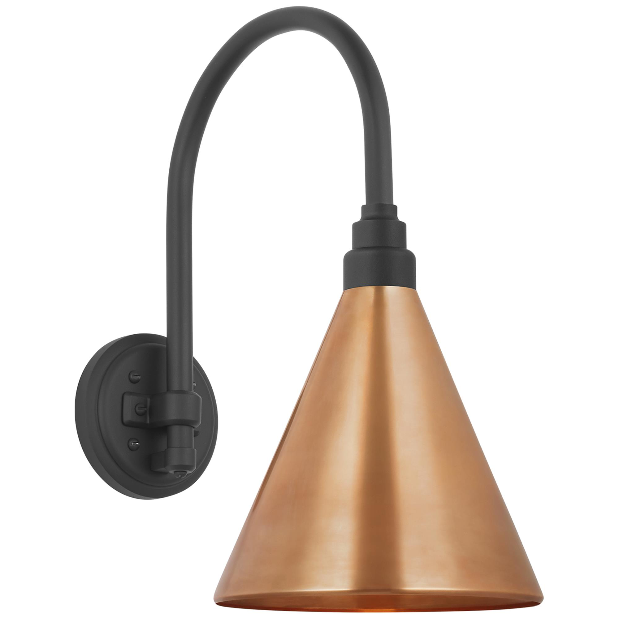 Thomas O'Brien Academy Barn 18 Inch 1 Light Outdoor Wall Light