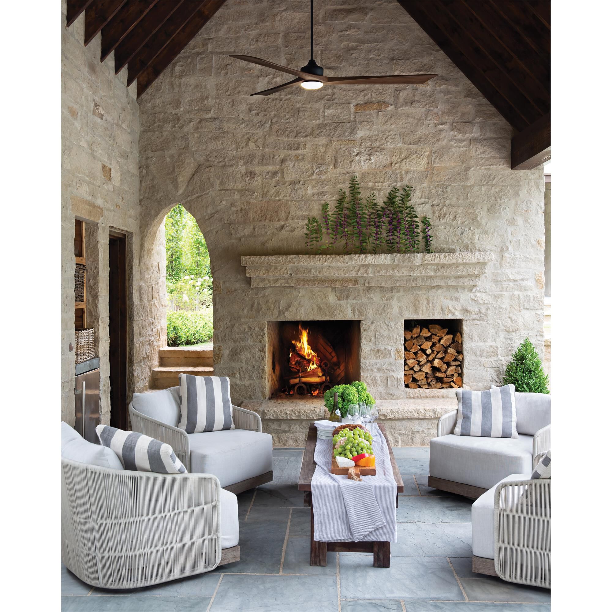 Sculpt 60 Inch Ceiling Fan with Light Kit