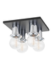 Brandi 9 Inch 4 Light Flush Mount