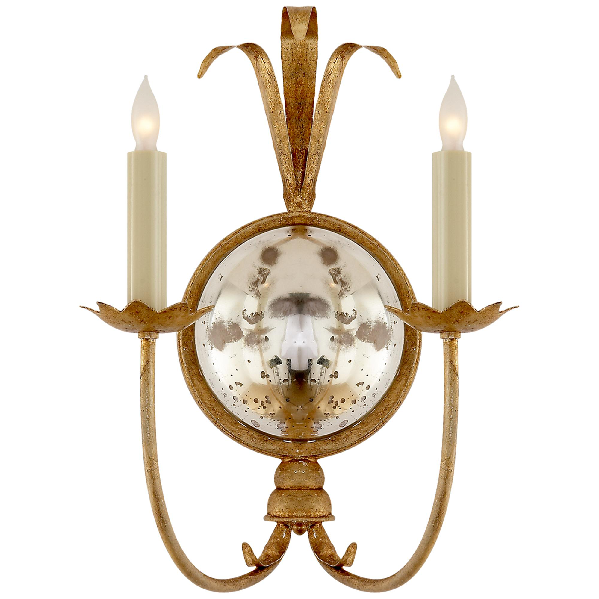Chapman & Myers Gramercy 16 Inch 2 Light Wall Sconce