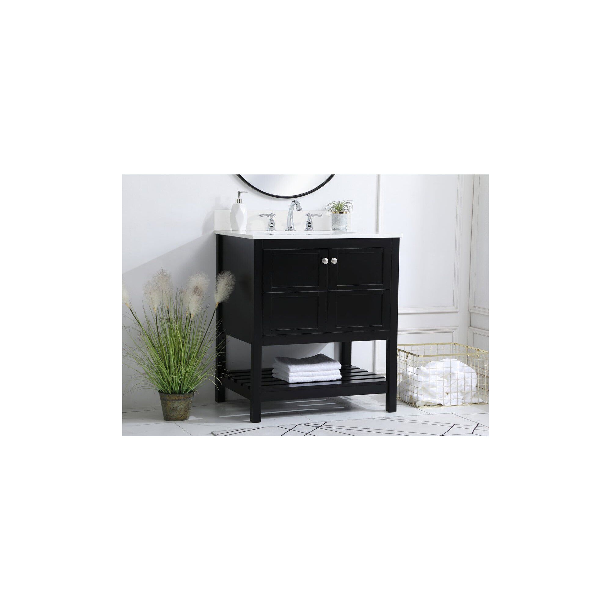 Theo 22 Inch Bath Vanity Cabinet