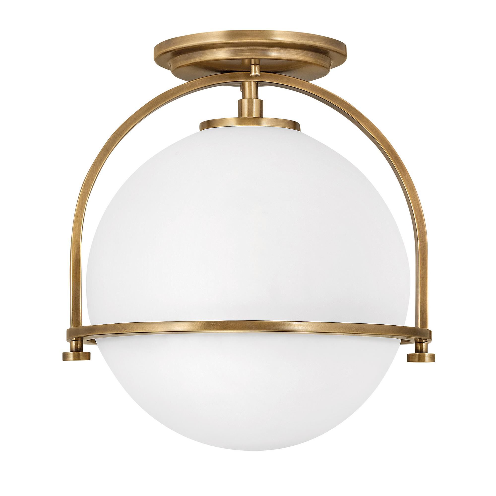 Somerset 12 Inch Semi Flush Mount