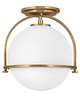 Somerset 12 Inch Semi Flush Mount