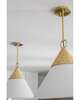 Megan Molten Mica Small Pendant Light