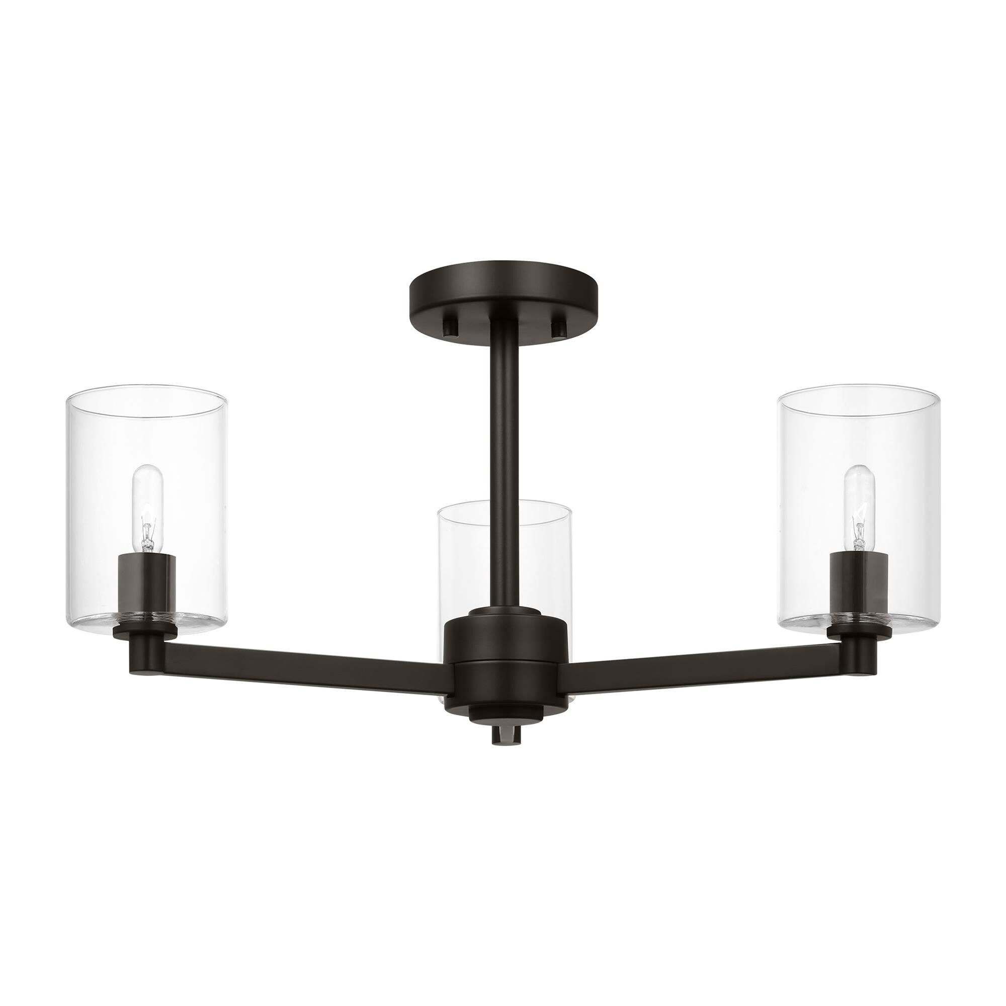 Sean Lavin Fullton 23 Inch 3 Light Semi Flush Mount