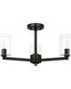 Sean Lavin Fullton 23 Inch 3 Light Semi Flush Mount