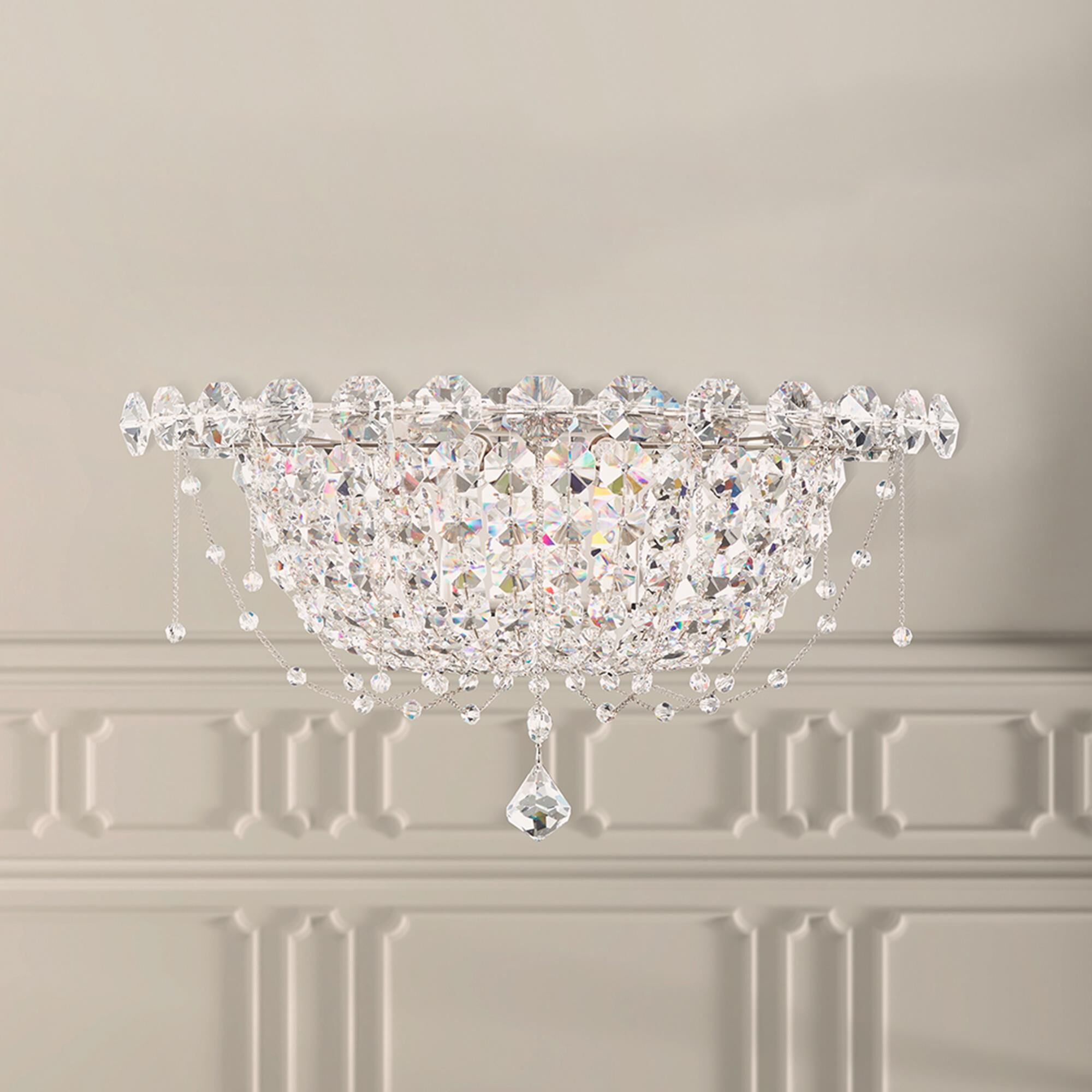 Chrysalita 17 Inch 2 Light Flush Mount