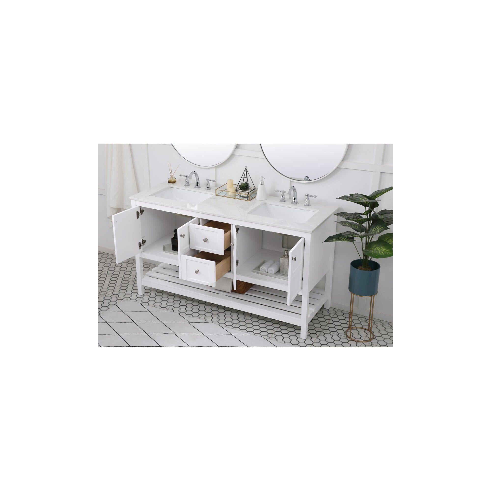 Theo 22 Inch Bath Vanity Cabinet