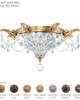 Milano 16 Inch 2 Light Flush Mount