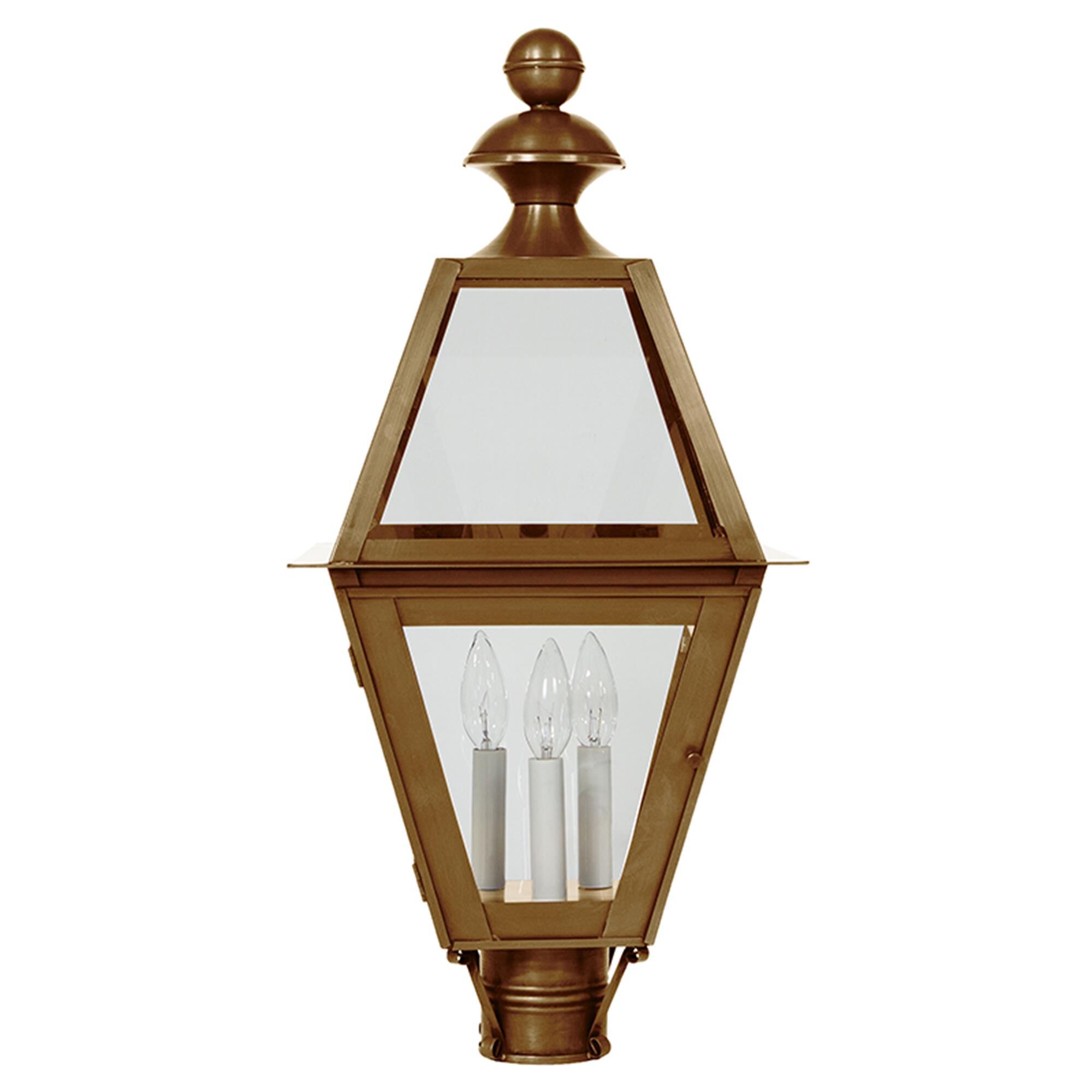 Boston 26 Inch 3 Light Outdoor Post Lamp
