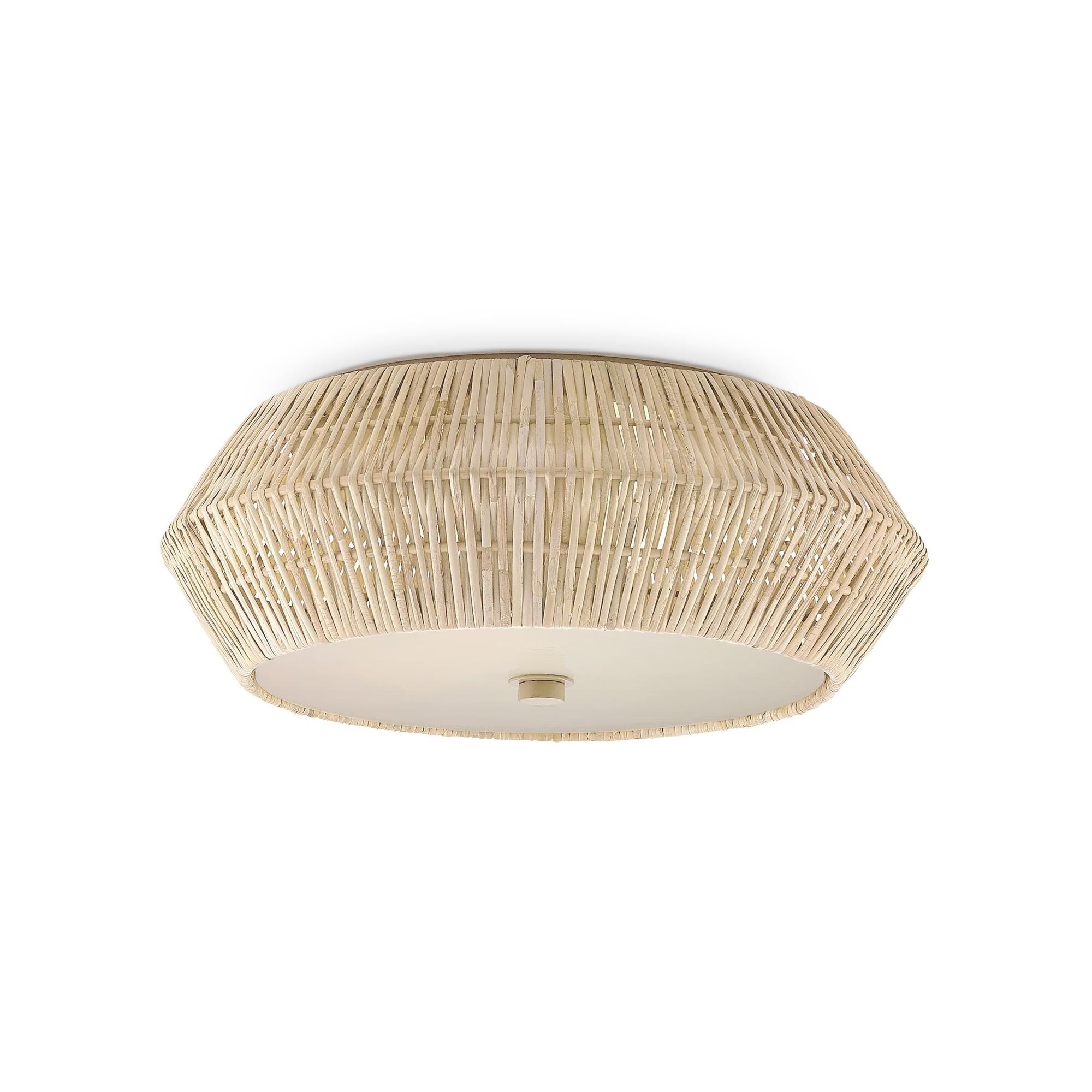 Antibes 18 Inch 2 Light Flush Mount