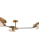 Thomas O'Brien Osiris 47 Inch 3 Light Semi Flush Mount