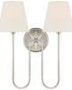 Chapman & Myers Polaris 16 Inch 2 Light Wall Sconce
