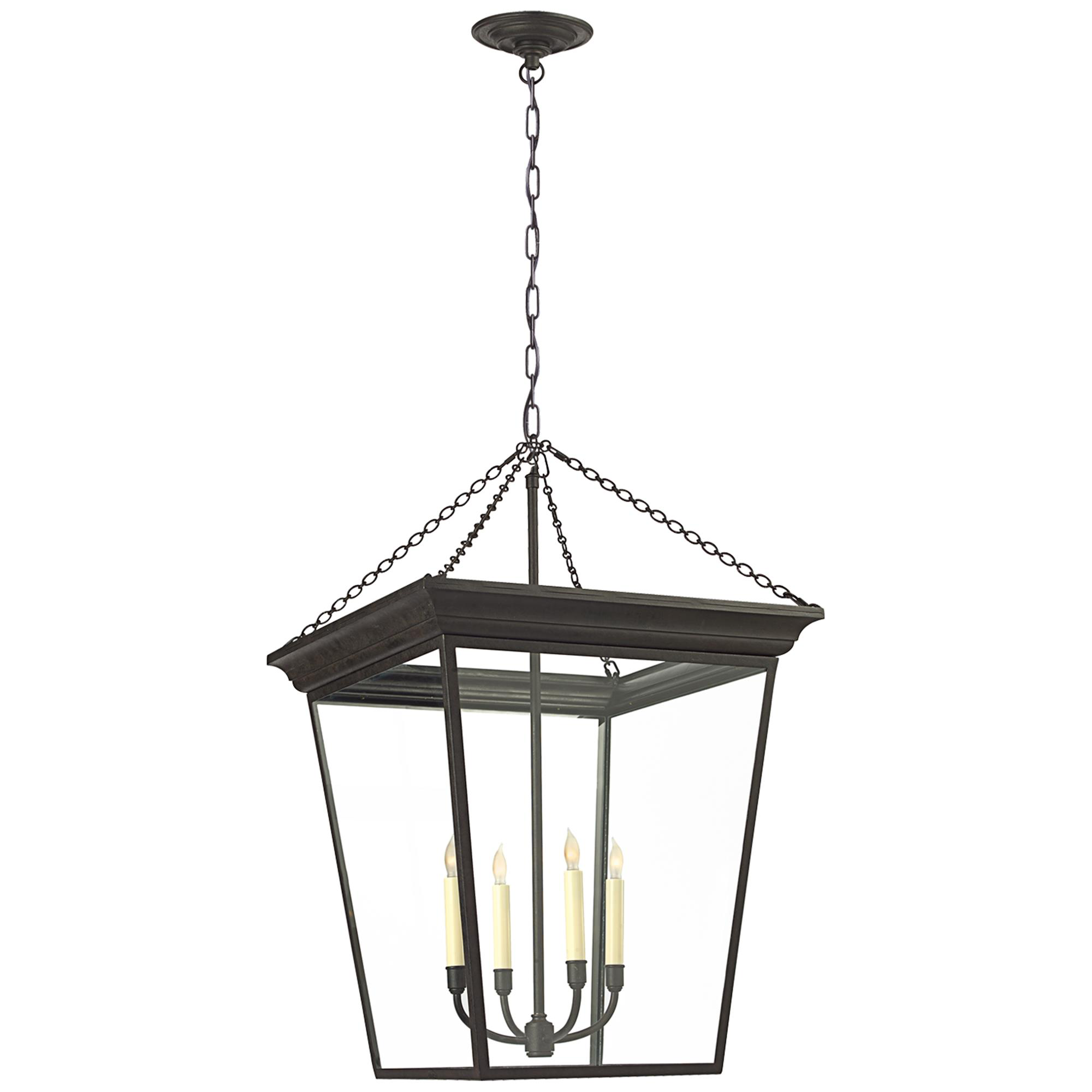 Chapman & Myers Cornice Large Lantern Pendant