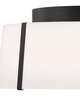 Fulton 18 Inch 3 Light Semi Flush Mount