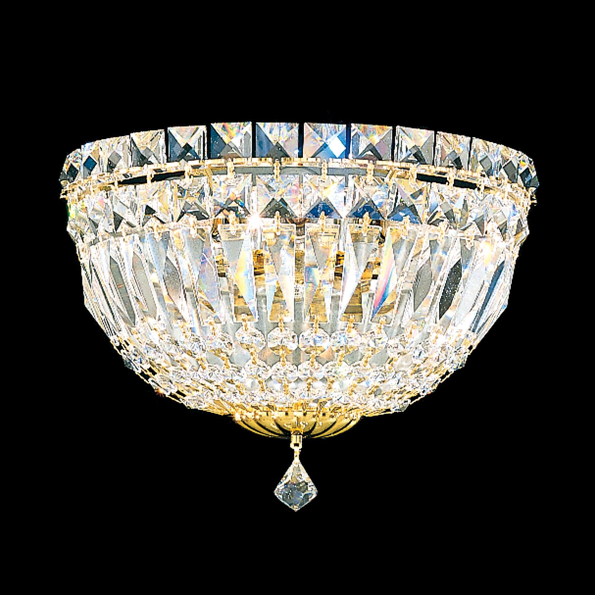 Petit Crystal Deluxe Small 3 Light Wall Sconce