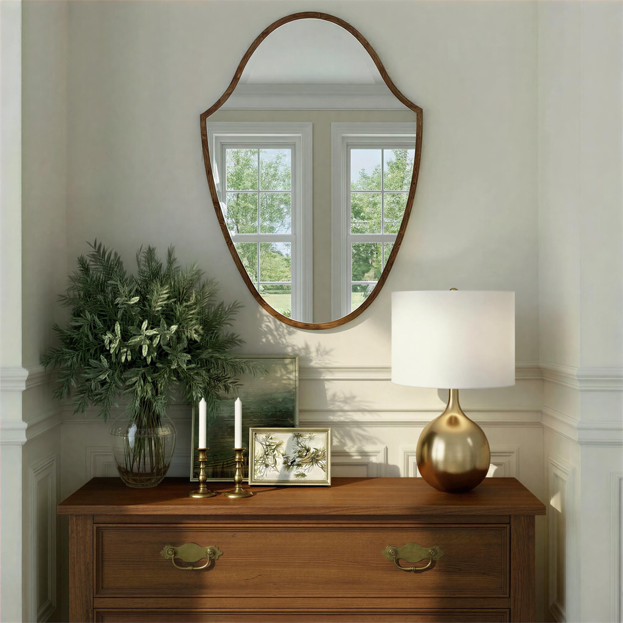 Lindee 40 Inch Decorative Mirror