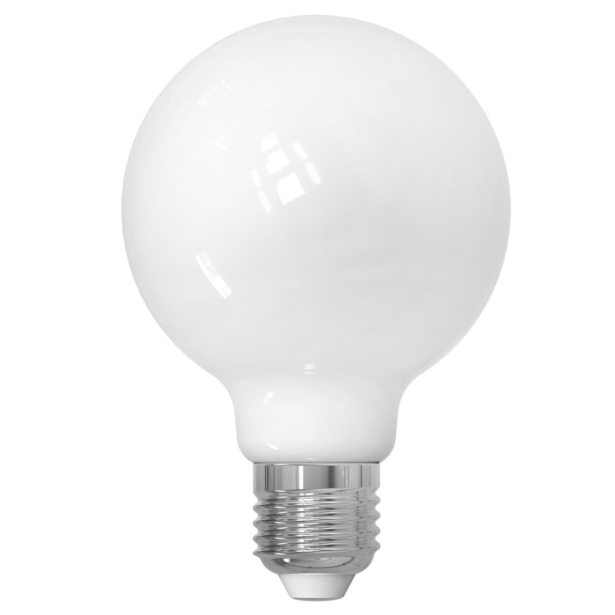 8.5 Watt LED G25 2700K Filament E26 Milky Fully Compatible Dimming