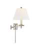 Chapman & Myers Dorchester 22 Inch Wall Swing Lamp