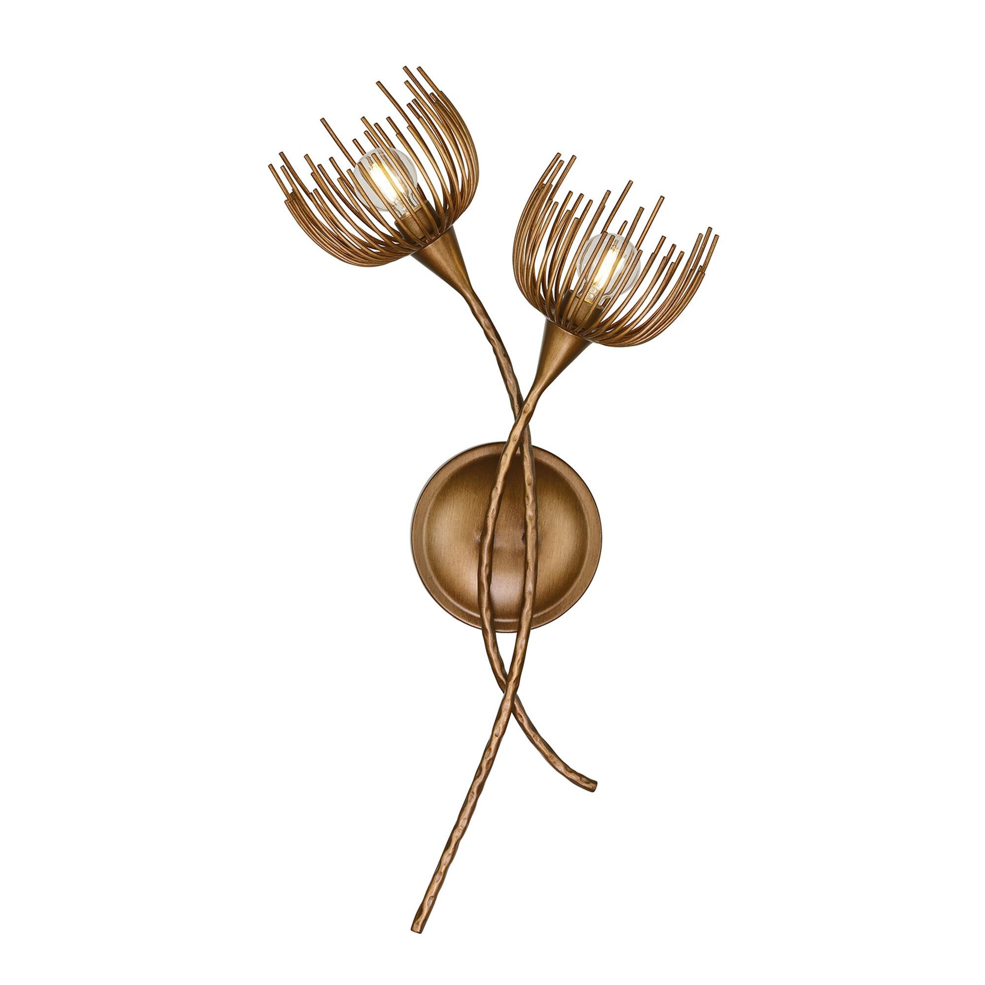 Breegan Jane Protea Large 2 Light Wall Sconce