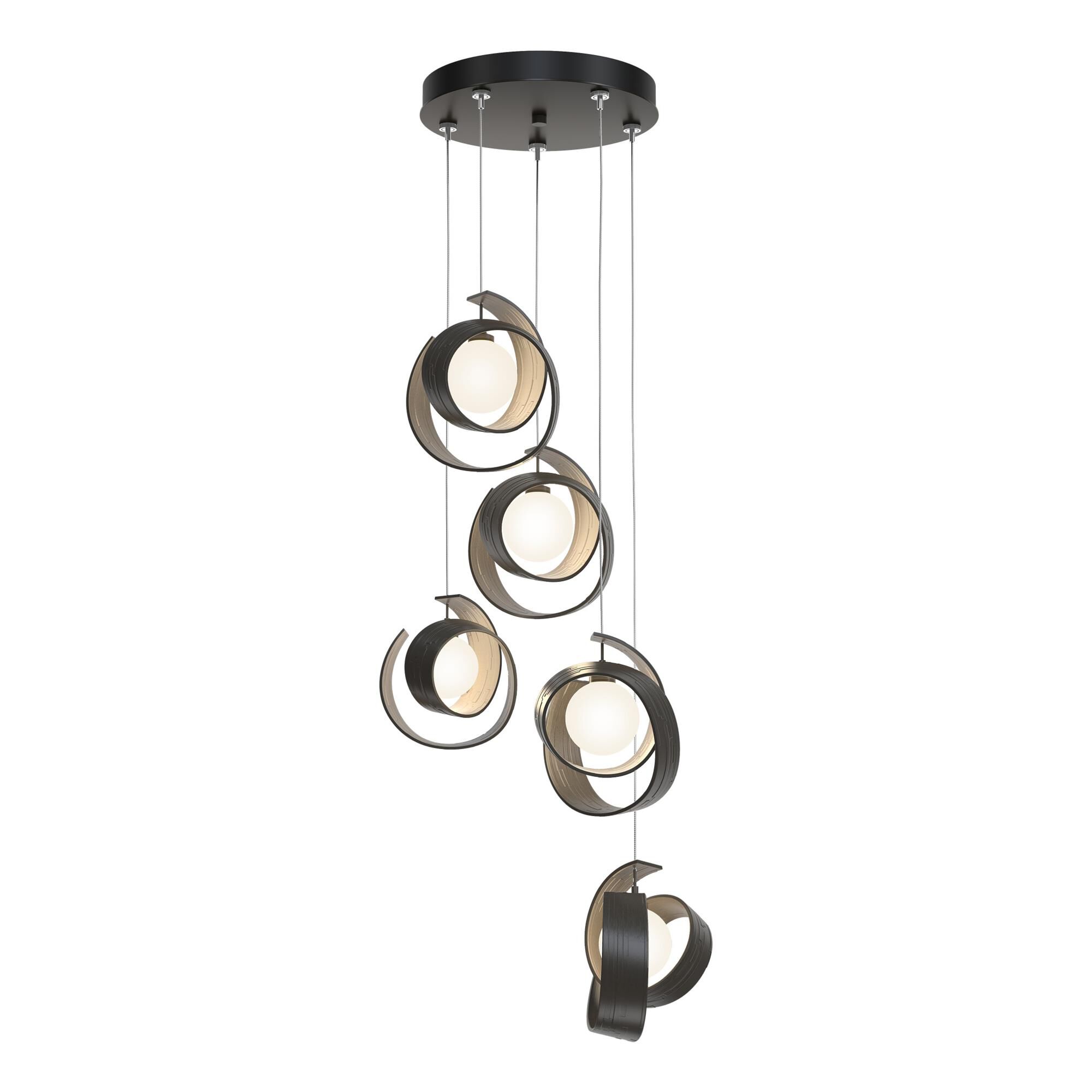 Riza 19 Inch 5 Light Multi Light Pendant