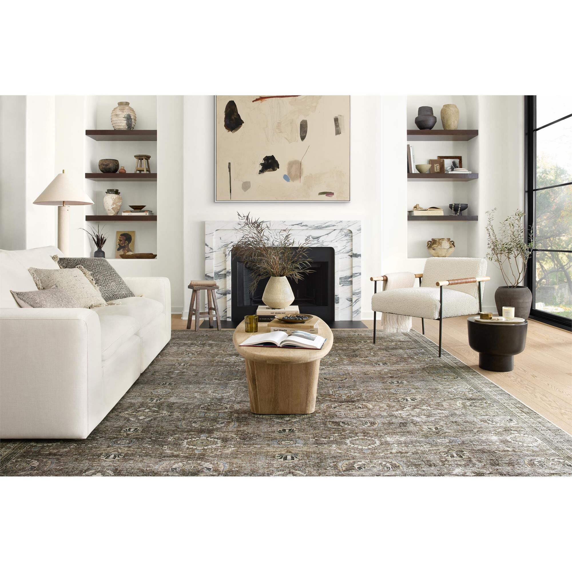 Layla Power Woven Area Rug