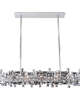 Vermeer Medium Linear Chandelier