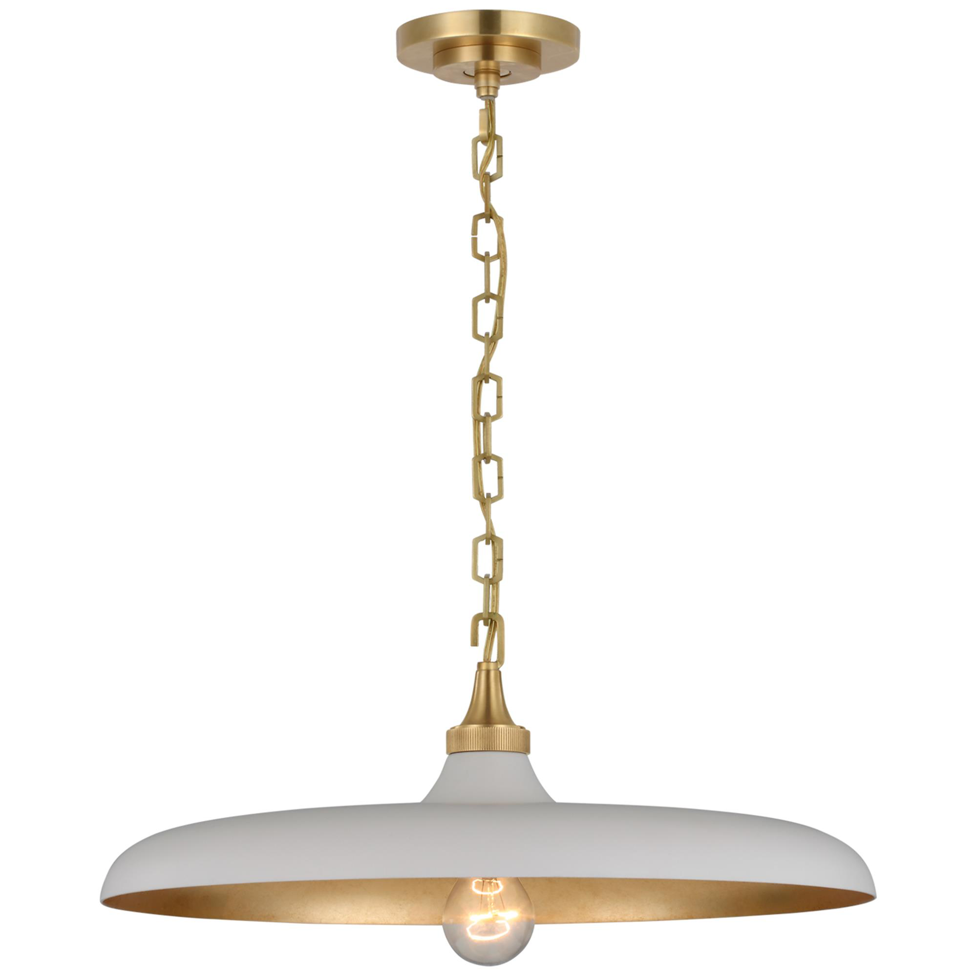 Thomas O'Brien Piatto Small Pendant Light