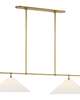 Amber Lewis Soren 54 Inch Linear Chandelier
