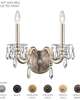 Napoli 15 Inch 2 Light Wall Sconce