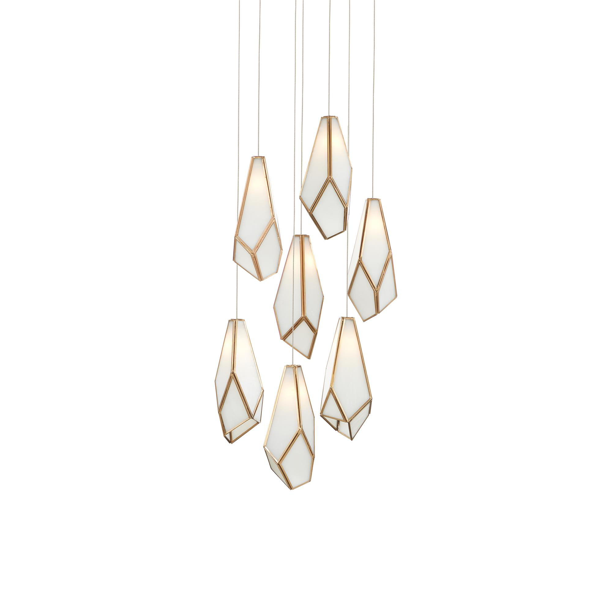 Glace 15 Inch 7 Light Multi Light Pendant