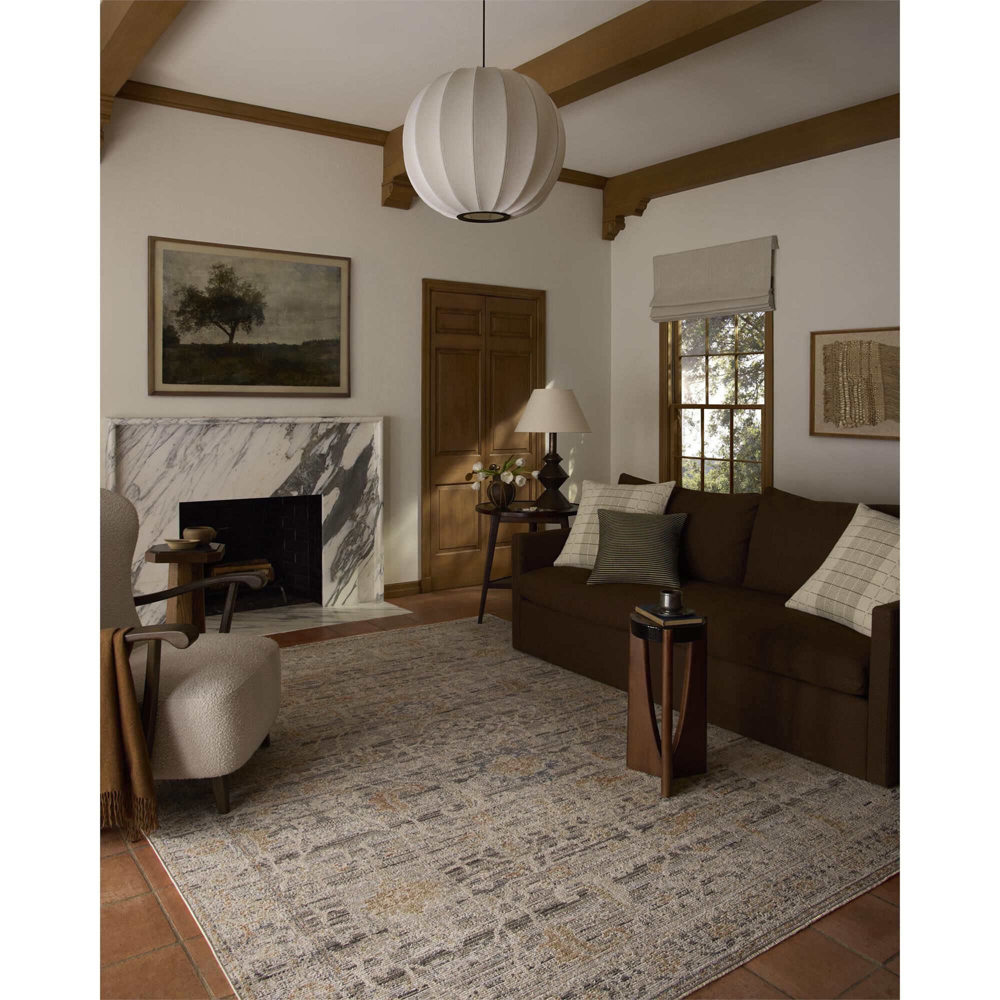 Milena Power Woven Area Rug