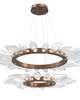 Rock Crystal 42 Inch 50 Light Chandelier