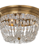 Chapman & Myers Paris Flea Market 13 Inch 2 Light Flush Mount