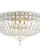 Petit Crystal Deluxe 12 Inch 5 Light Flush Mount